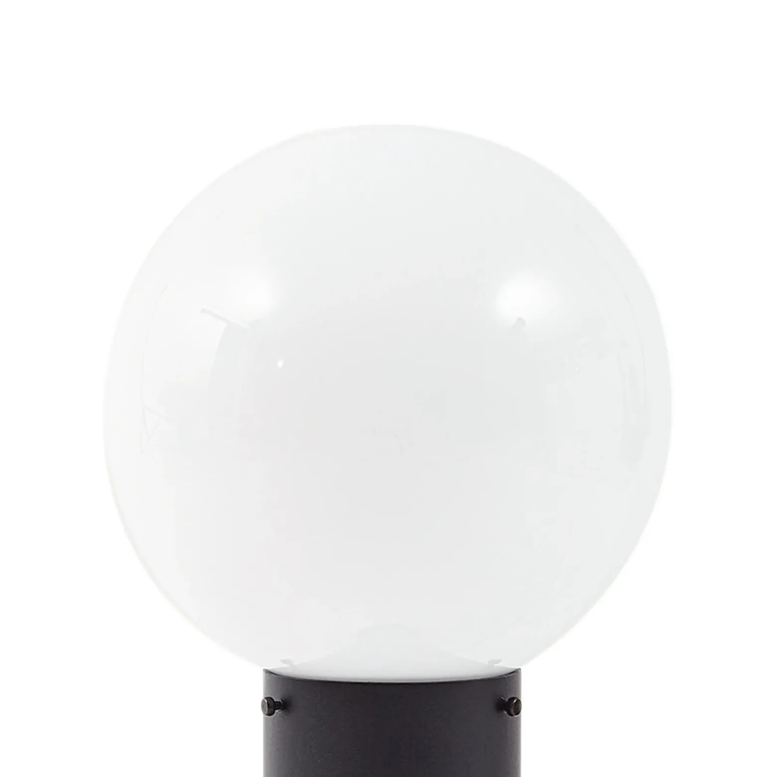 Baliza Lindby Dangan, negro/blanco, altura 60 cm, cristal