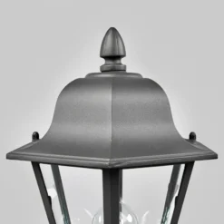 Baliza Lindby Edana, 52 cm, antracita, E27, IP44