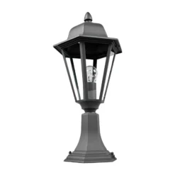 Baliza Lindby Edana, 52 cm, antracita, E27, IP44