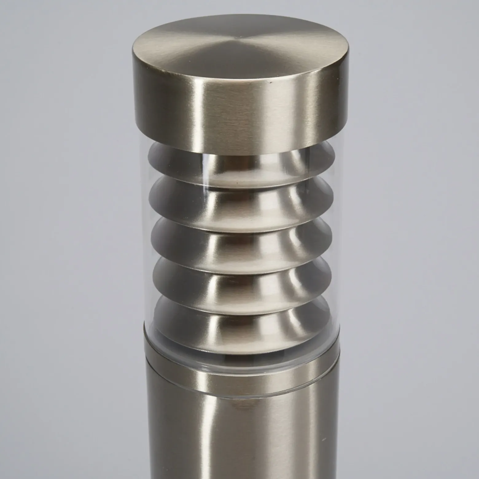 Baliza Lindby Enja, 50 cm, acero inoxidable, IP44, E27