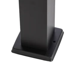 Baliza Lindby Honula, 45 cm, gris oscuro, IP44, E27