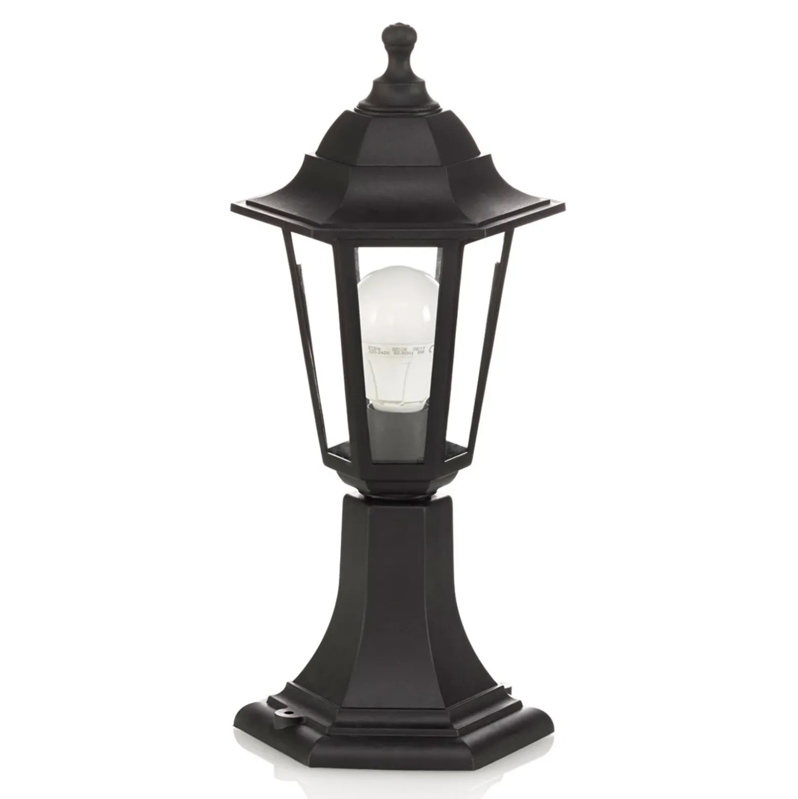 Baliza Lindby Nane, 42 cm, farol, resistente al agua salada, E27