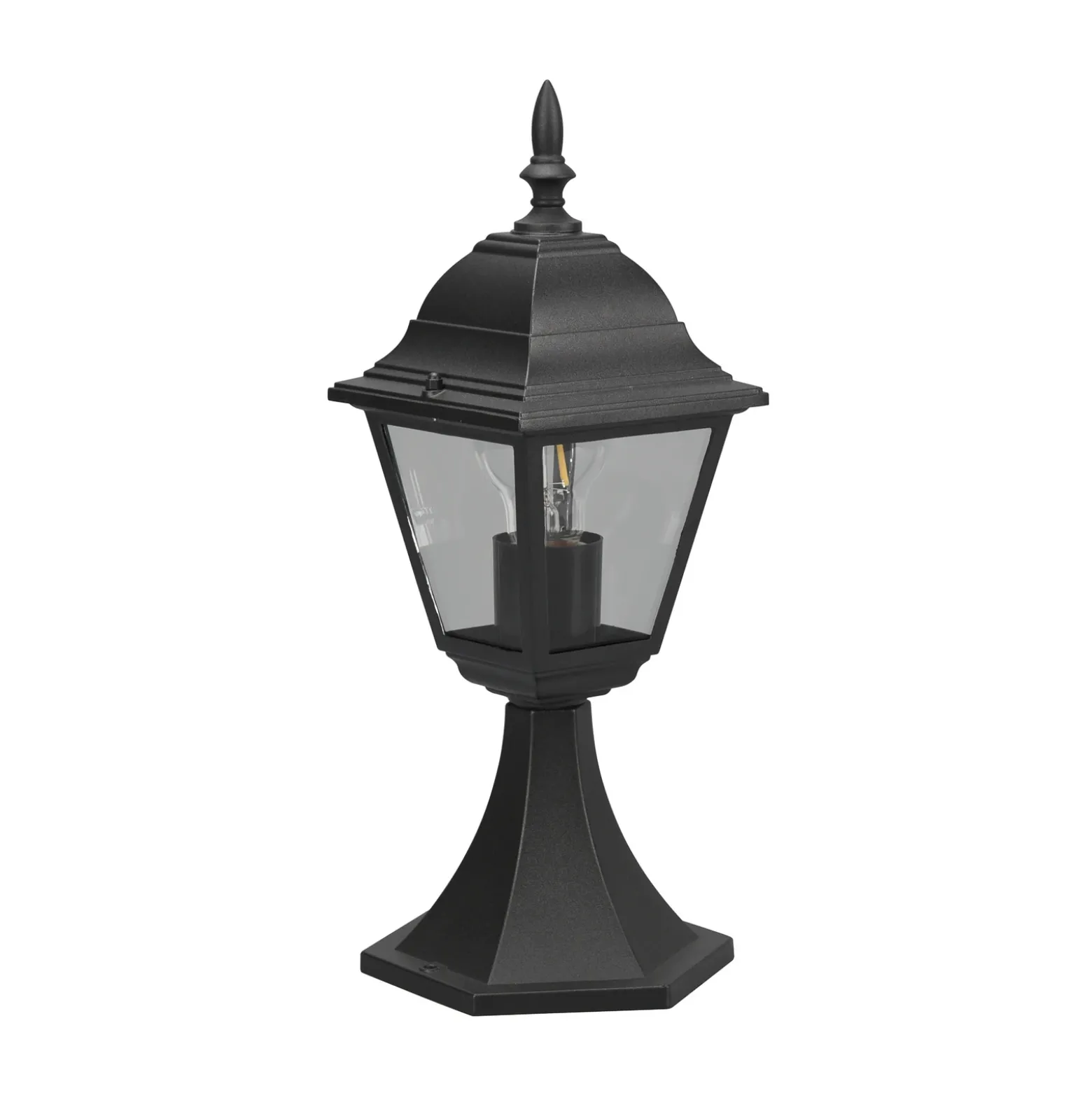 Baliza Livenza, negra, altura 39 cm, aluminio, IP44