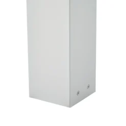Baliza Lucande Kiran, 60 cm, con sensor, gris claro, IP44