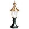 Baliza Luuk, verde/cobre, altura 56 cm