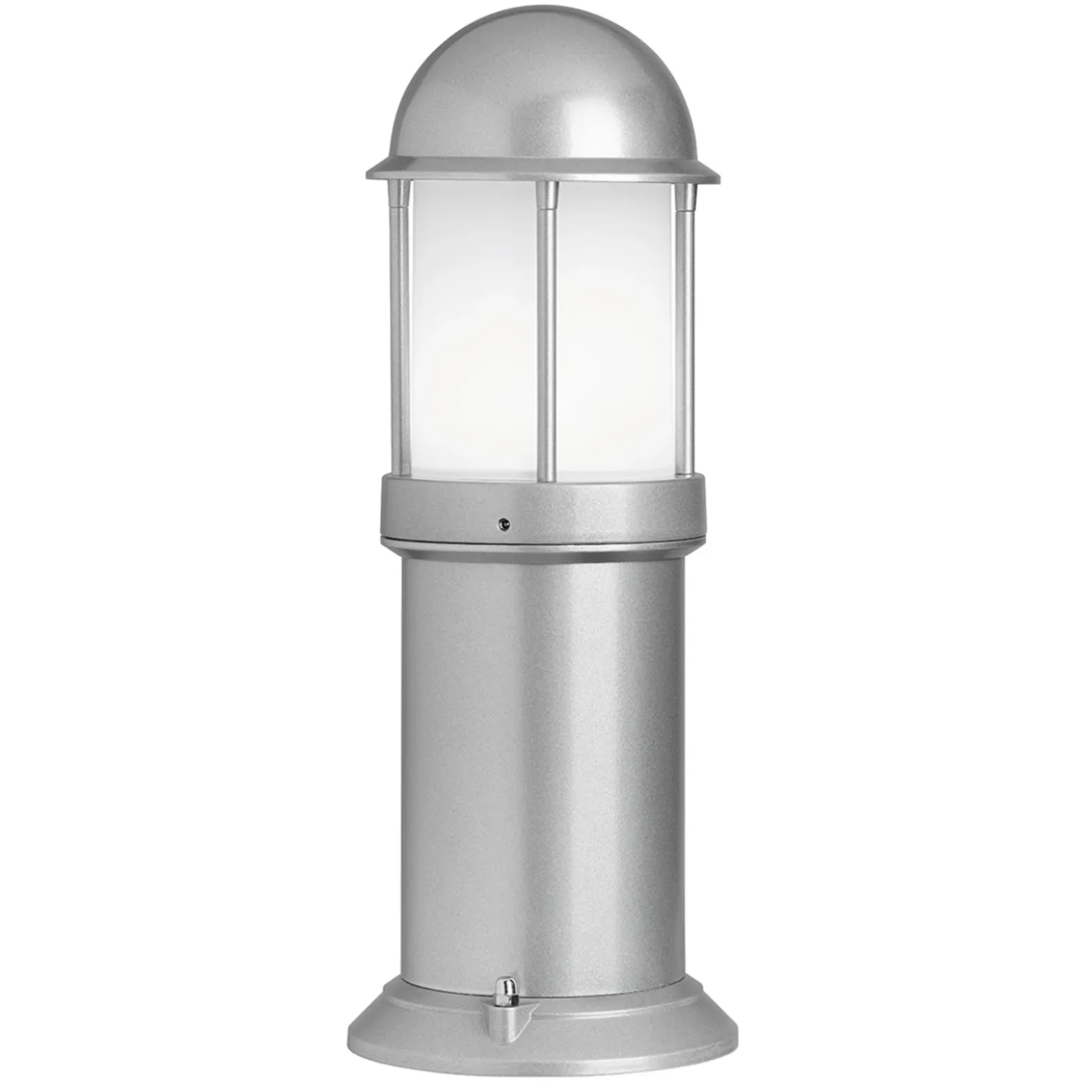 Baliza Marco de aluminio, plata