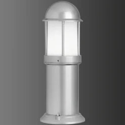 Baliza Marco de aluminio, plata