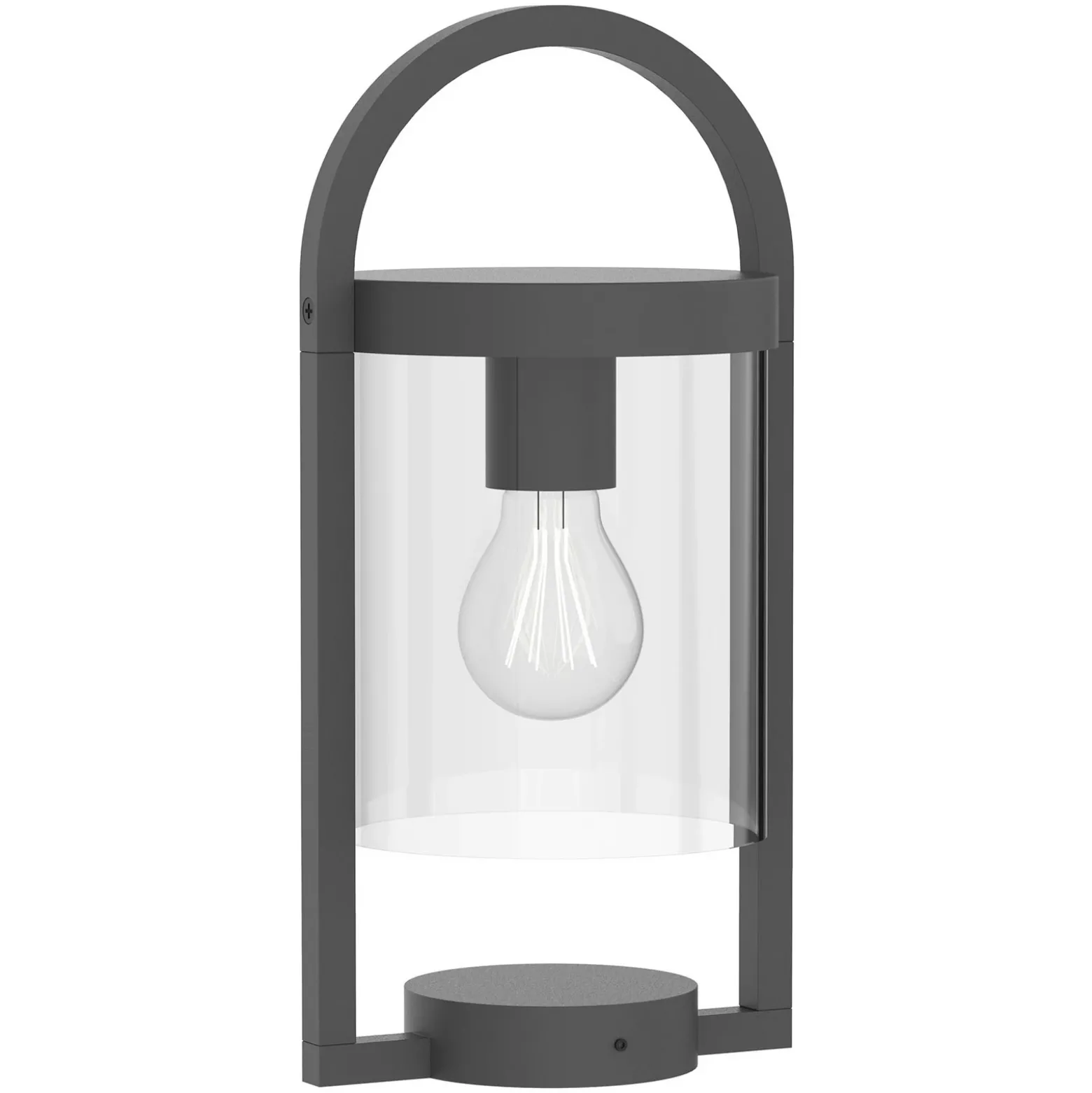 Baliza Maya, gris oscuro, IP54, altura 35,5 cm