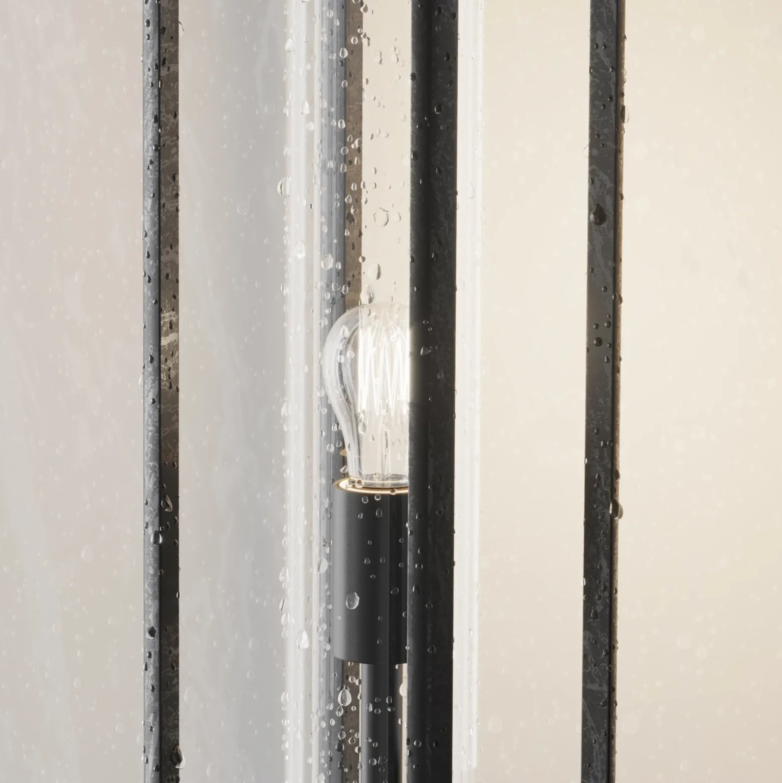 Baliza Maytoni Cell, grafito, aluminio, altura 50 cm, IP54