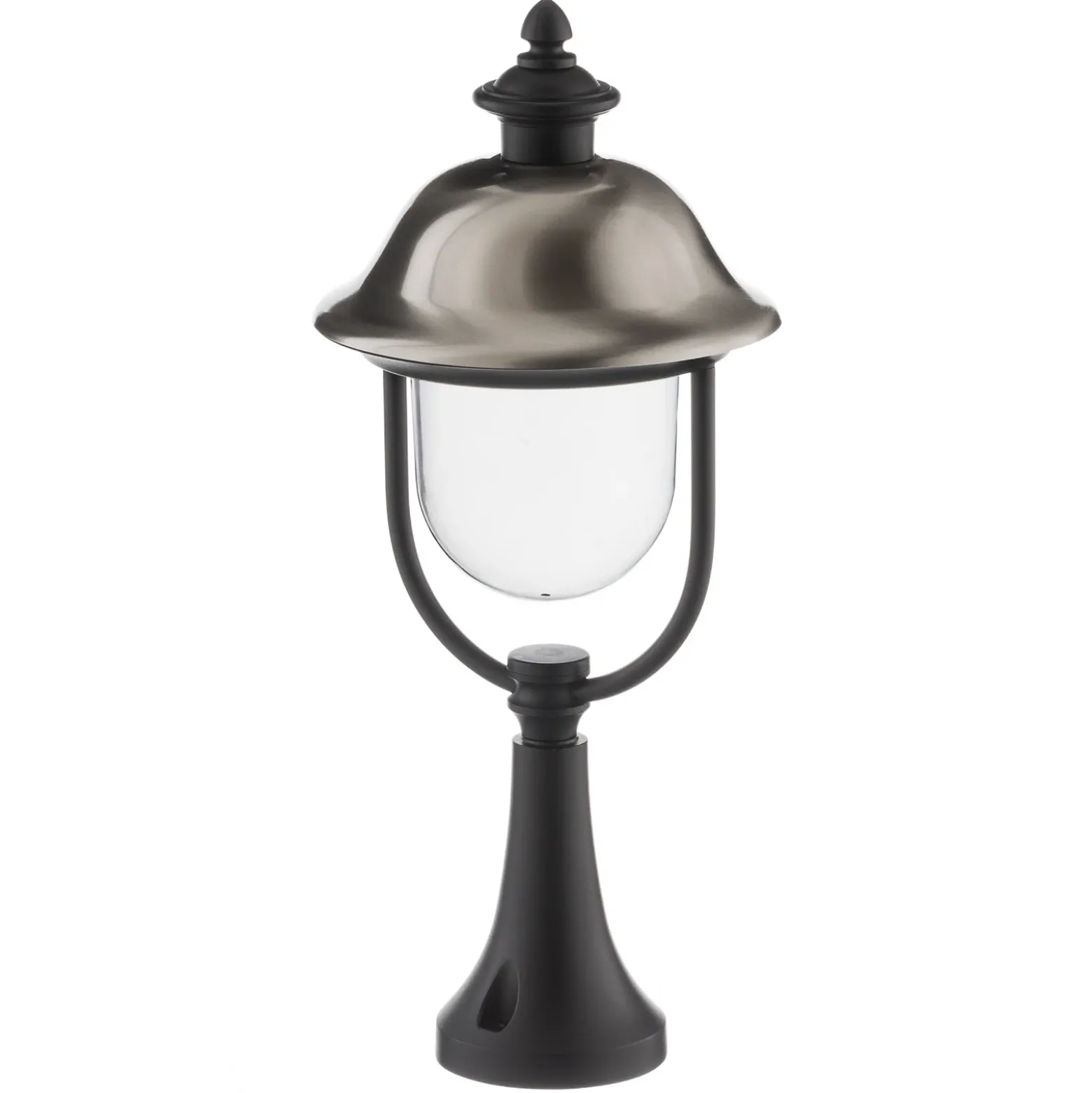 Baliza Parma, negro, metal, 52 cm de altura, E27, IP43