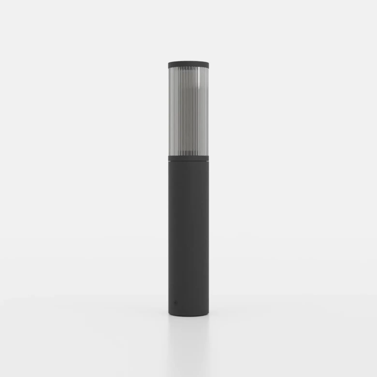 Baliza Salle, altura 46,5 cm, negro, aluminio