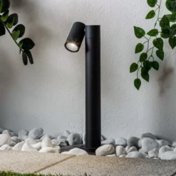 Baliza Tulimar de Prios, 45 cm, antracita, 1 luz, metal