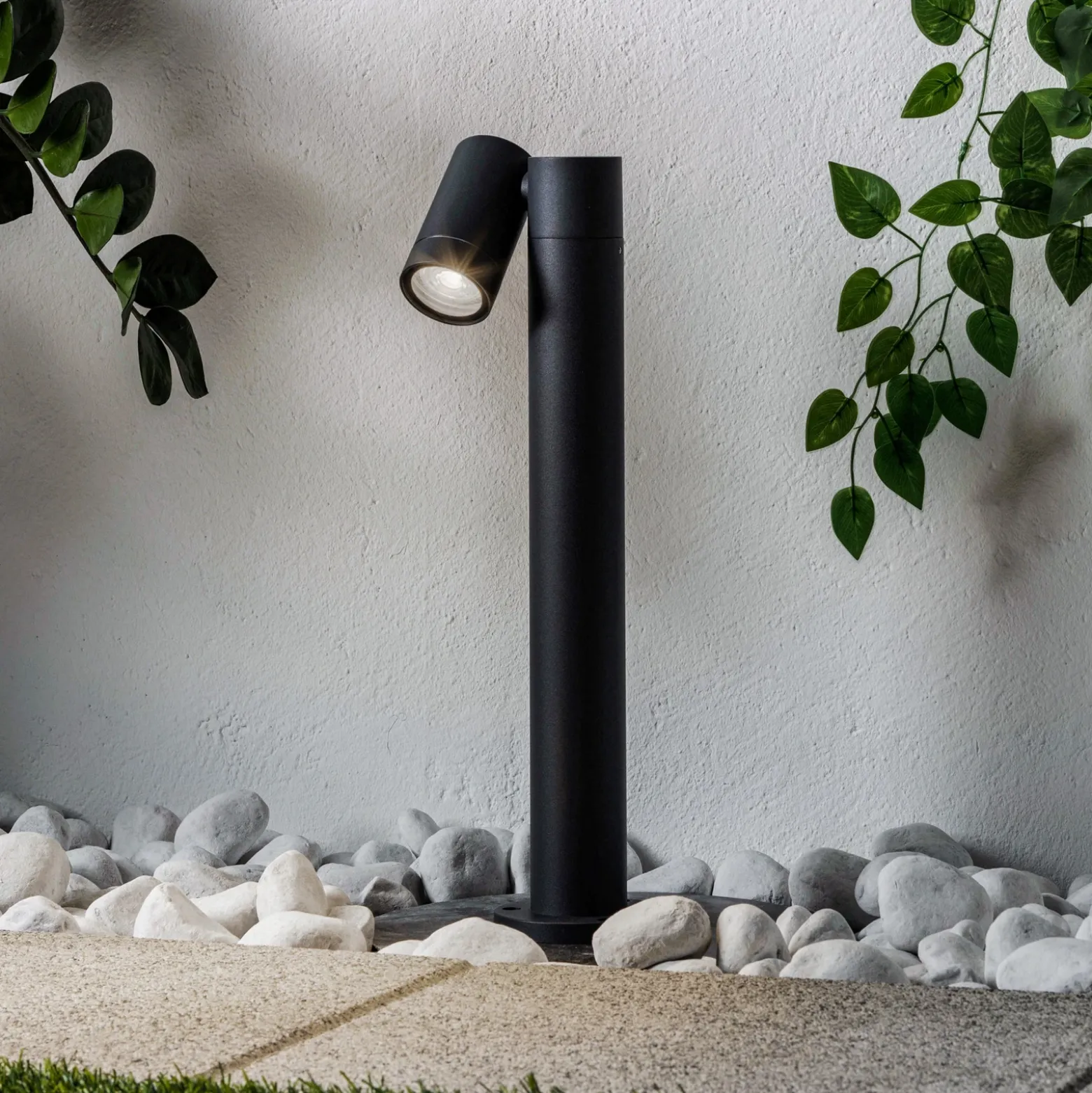 Baliza Tulimar de Prios, 45 cm, antracita, 1 luz, metal