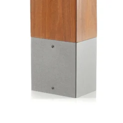 BEGA 84498 bolardo luminoso LED, grafito, angular