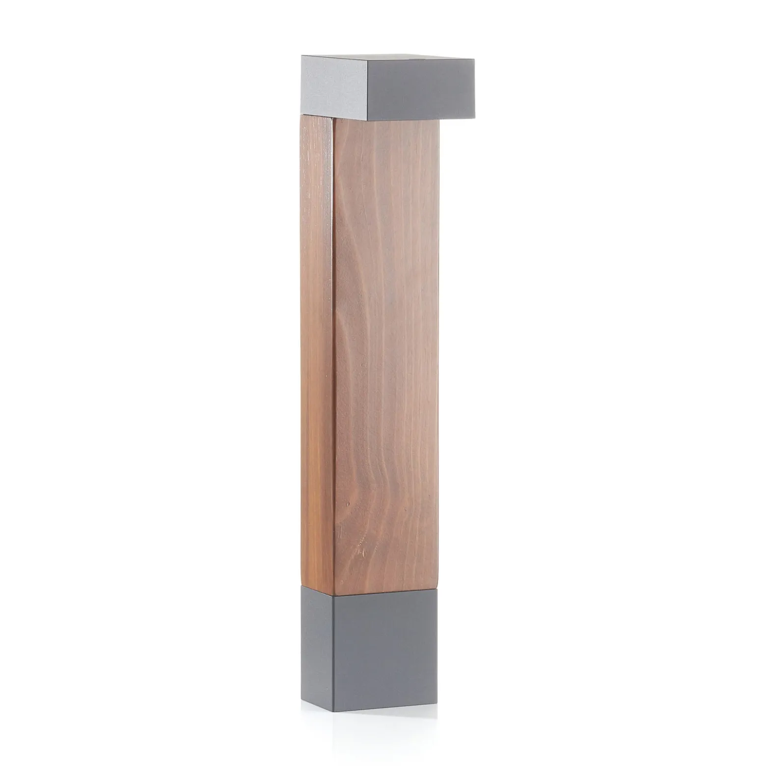 BEGA 84498 bolardo luminoso LED, grafito, angular