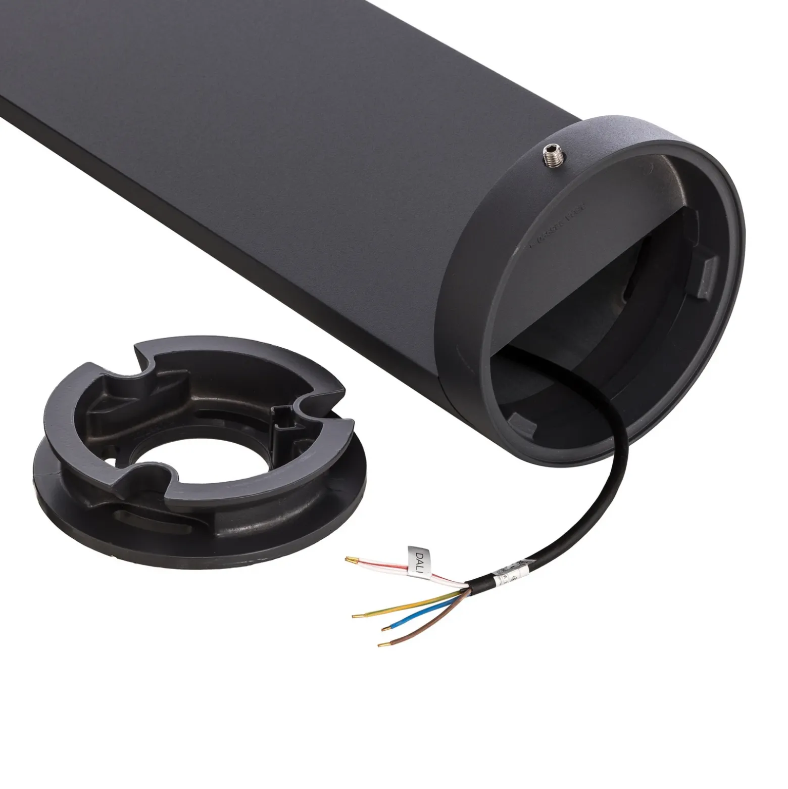 Bega Bolardo luminoso LED 99058 K3, grafito, aluminio fundido, cristal