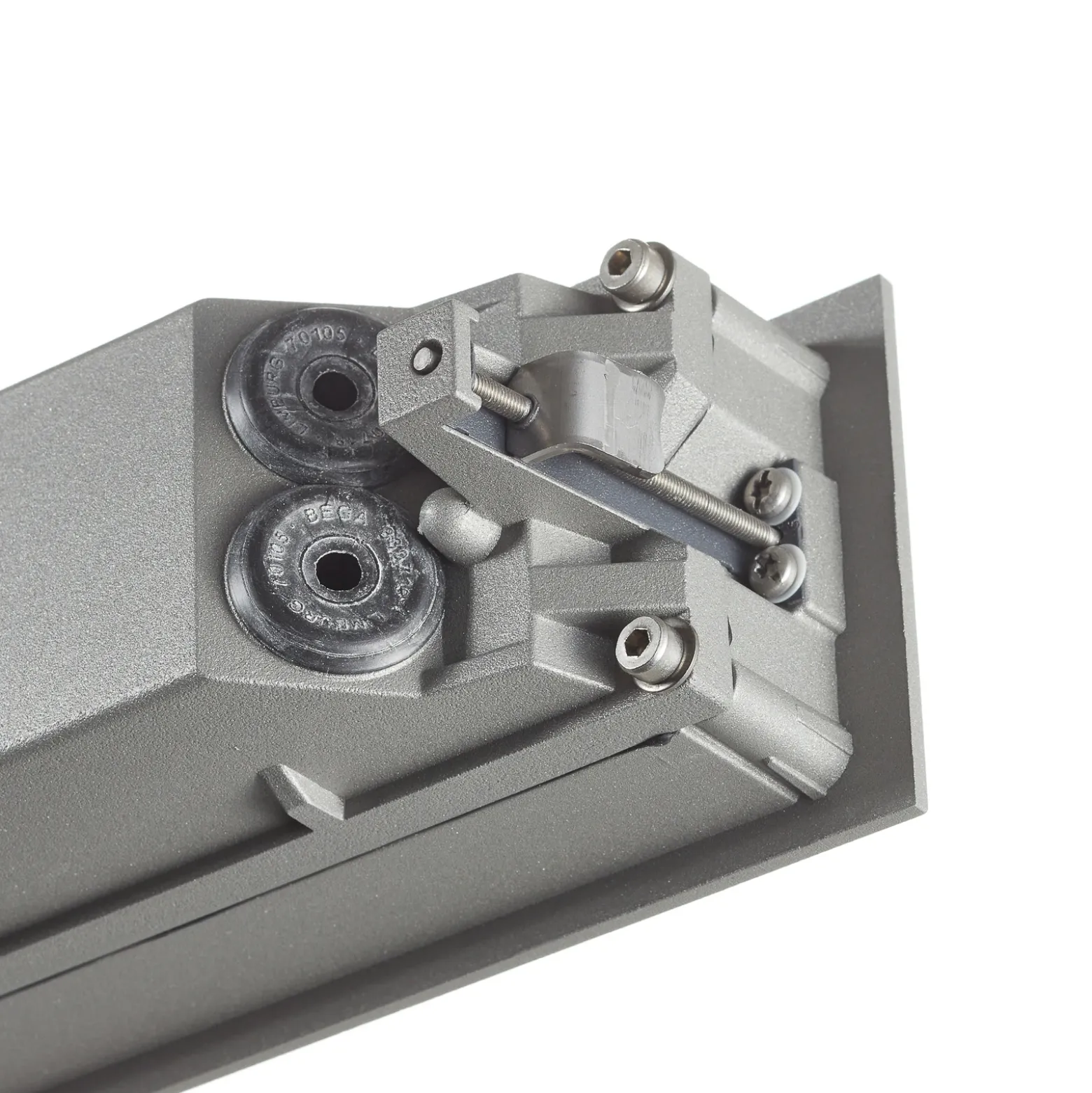 BEGA 33054 empotrado pared LED 3.000K plata 26 cm
