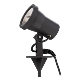 Bega foco exterior LED 85009, grafito, aluminio fundido, enchufe