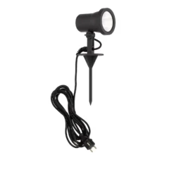 Bega foco exterior LED 85009, grafito, aluminio fundido, enchufe