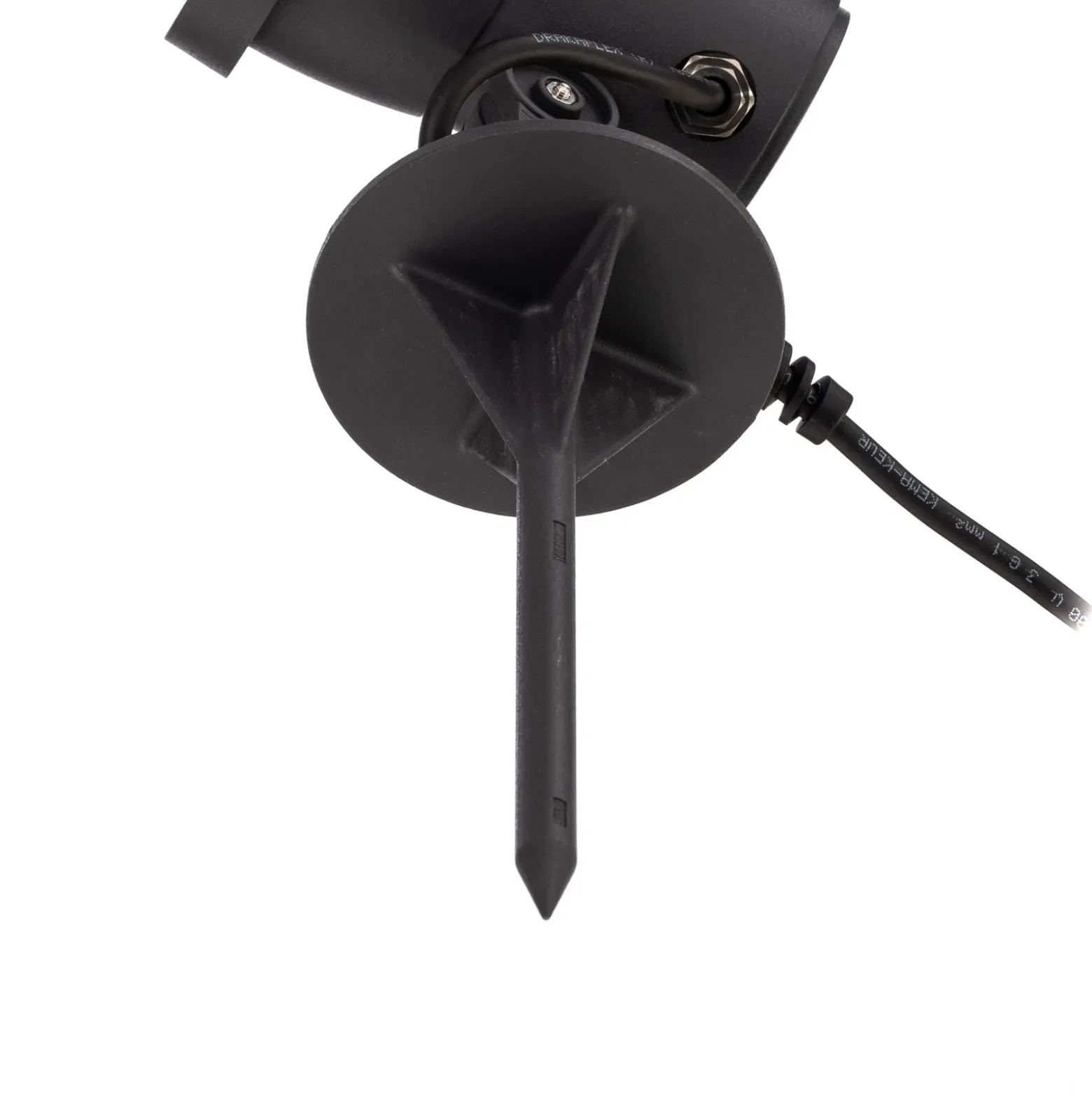 Bega foco exterior LED 85009, grafito, aluminio fundido, enchufe