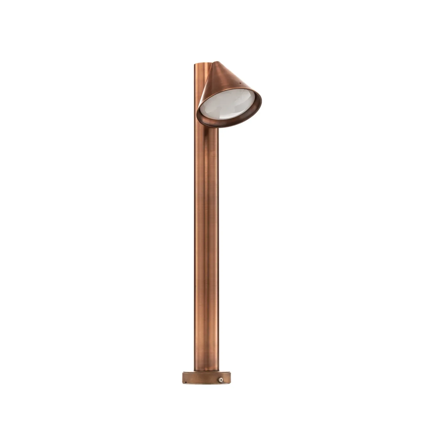 Bega 84072K3 Cobre bolardo luminoso asimétrico