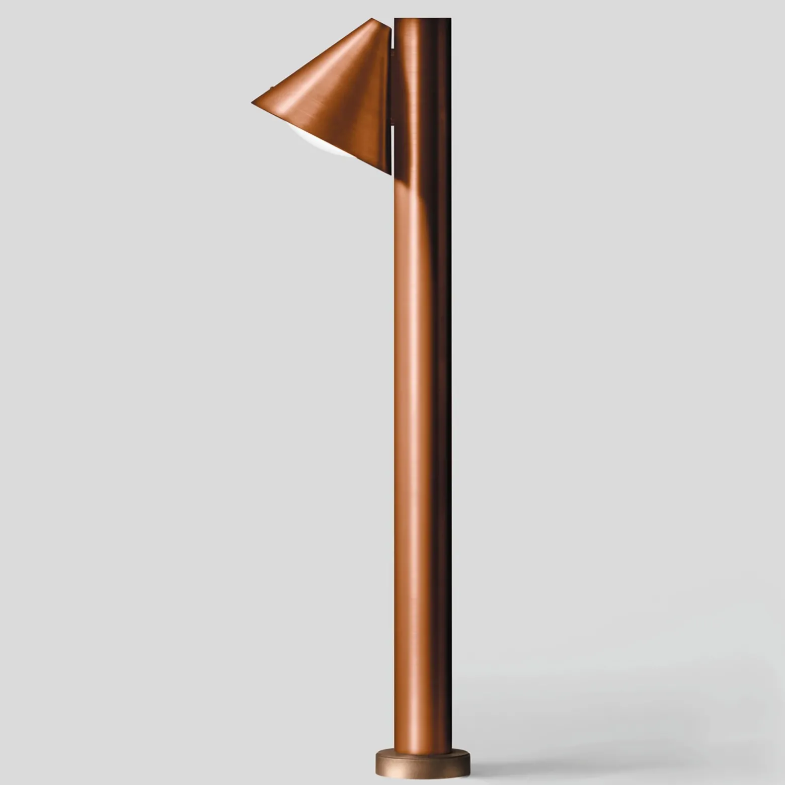 Bega 84072K3 Cobre bolardo luminoso asimétrico