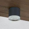 BEGA 66056K3 plafón de exterior grafito 3.000K 62°