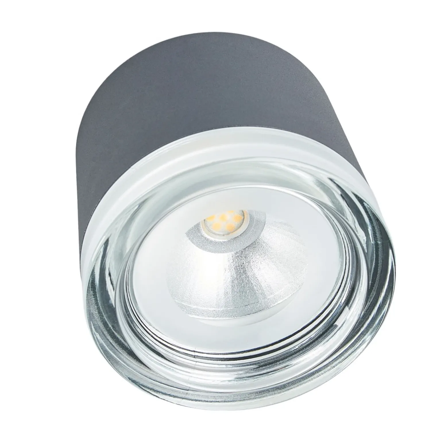 BEGA 66056K3 plafón de exterior grafito 3.000K 62°