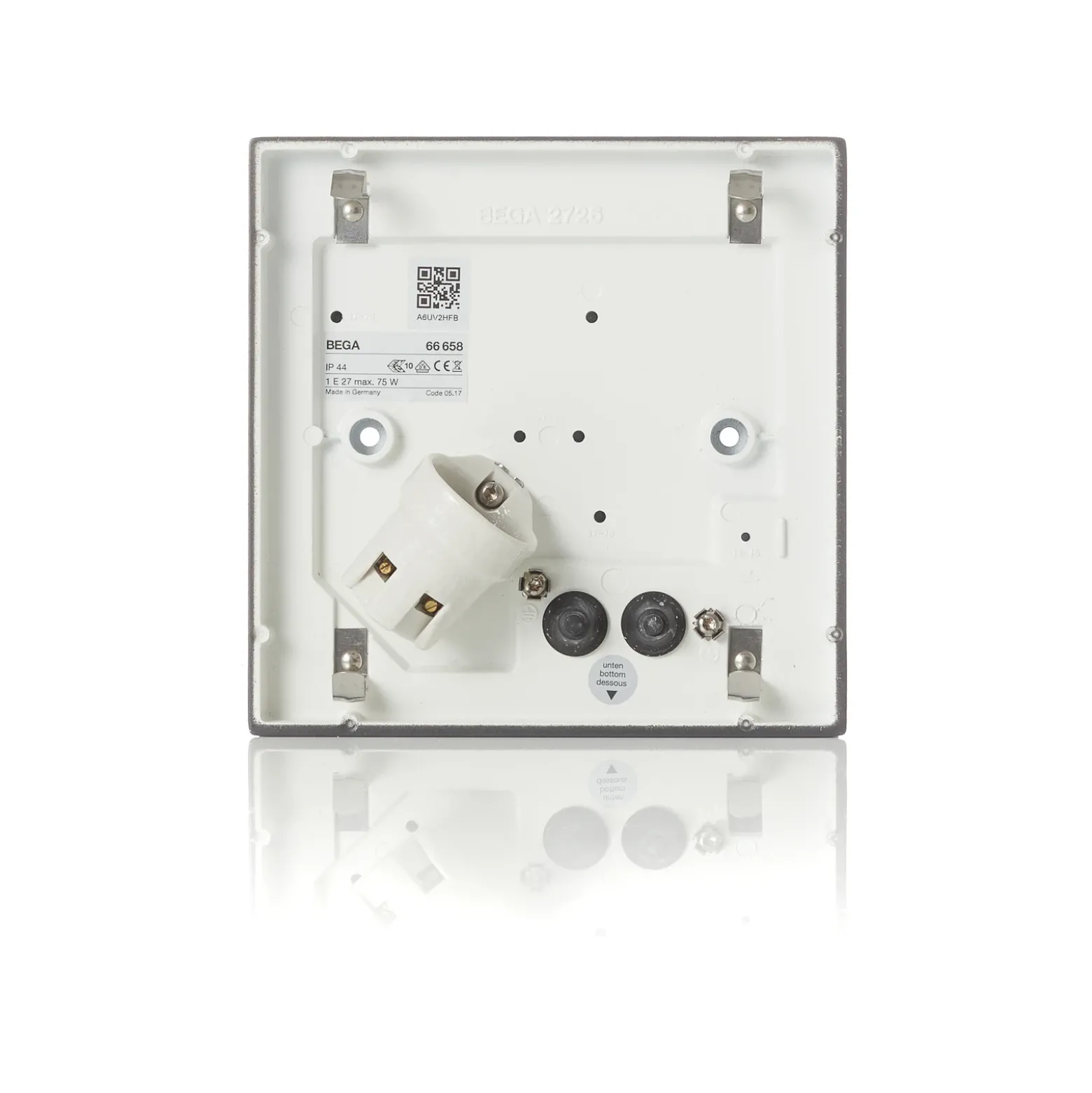 BEGA Lichtbaustein 66658K3 aplique LED, 21x21 cm