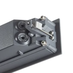 Bega Lámpara de pared LED empotrable gris ancho 26 cm Interruptor CCT