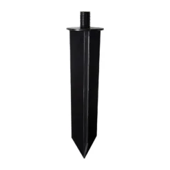 Bola decorativa de exterior Orby en negro, Ø 20 cm