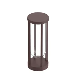 Bolardo FLOS In Vitro 1, 2.700 K 40 cm marrón oscuro