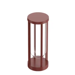 Bolardo FLOS In Vitro 1, 2.700 K, 40 cm terracota