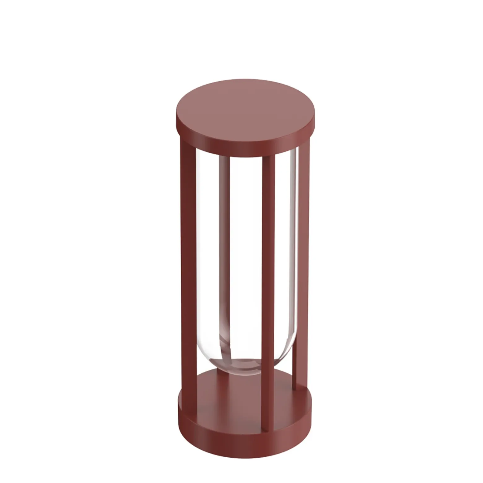 Bolardo FLOS In Vitro 1, 2.700 K, 40 cm terracota