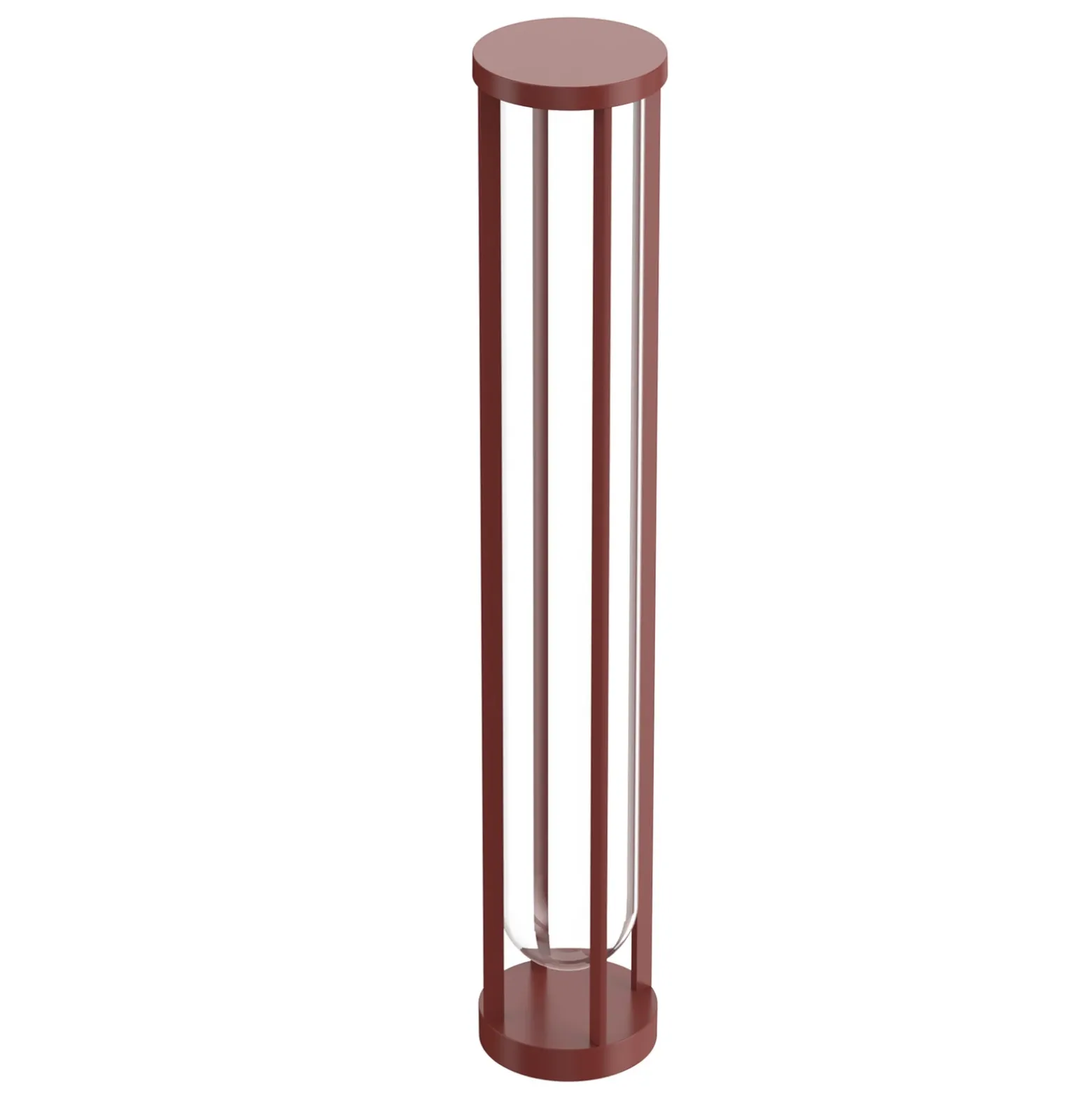 Bolardo FLOS In Vitro 3, 2.700 K 90 cm terracota