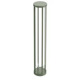 Bolardo FLOS In Vitro 3, 2.700 K, 90 cm, verde claro