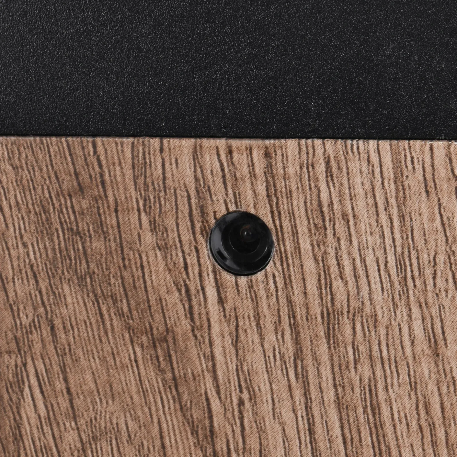 Bolardo luminoso ARDILA, aspecto de madera, altura 100 cm, metal/vidrio IP44