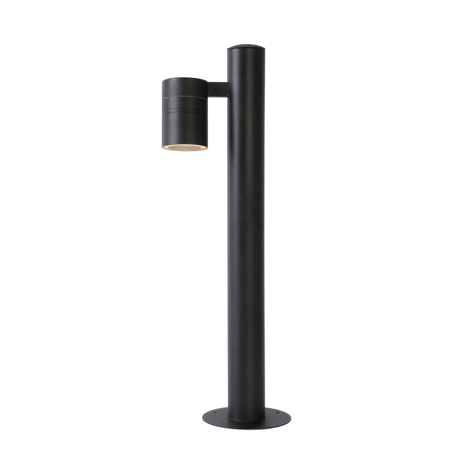 Bolardo luminoso ARNE, negro, 1 luz, altura 50 cm, IP44, LED GU10