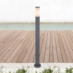 Bolardo luminoso Boston, altura 110 cm
