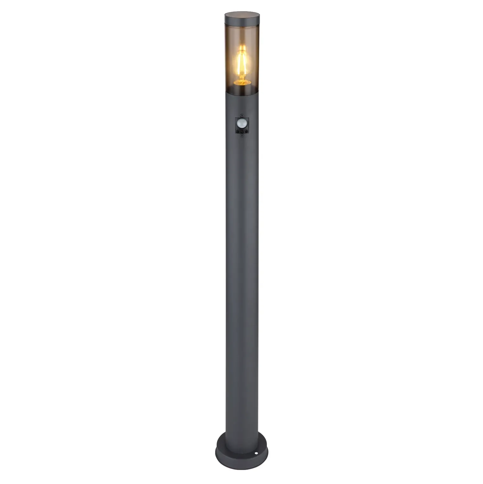 Bolardo luminoso Boston con detector de movimiento Altura 110 cm