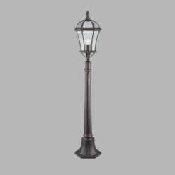 Bolardo luminoso Capri de aluminio, 1 luz