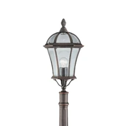 Bolardo luminoso Capri de aluminio, 1 luz