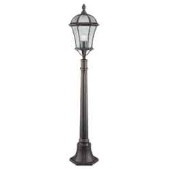 Bolardo luminoso Capri de aluminio, 1 luz