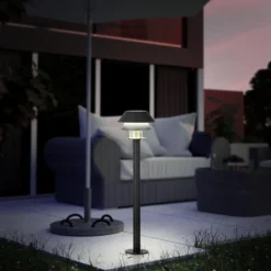 Bolardo luminoso Chiappera con pantalla doble