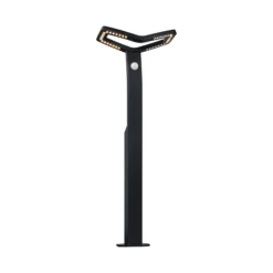 Bolardo luminoso con sensor inteligente Alara de Paulmann, RGBW antracita IP44