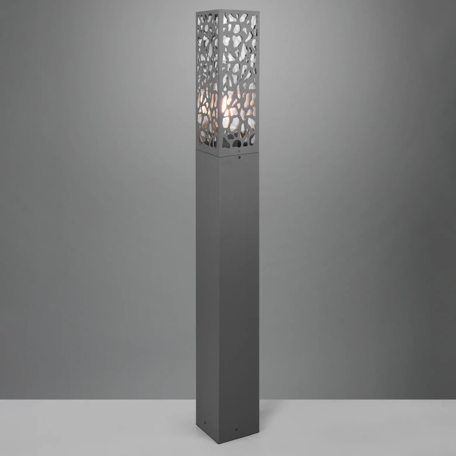 Bolardo luminoso Cooper con pantalla llamativa