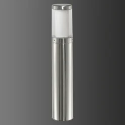 Bolardo luminoso 1257 de acero inoxidable resistente al agua salada 100 cm