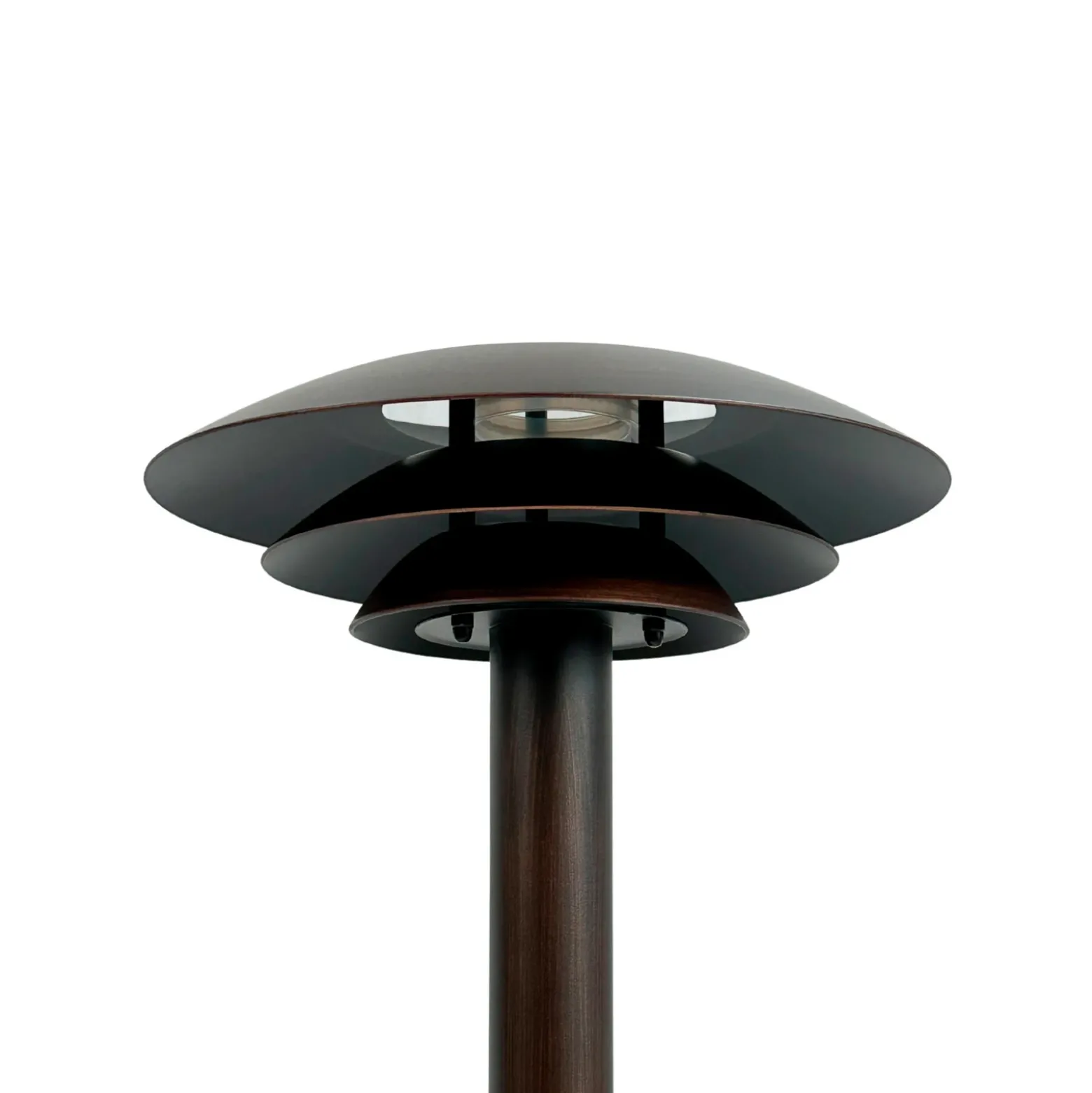 Bolardo luminoso Dyberg Larsen DL25, color cobre, IP44, acero inoxidable