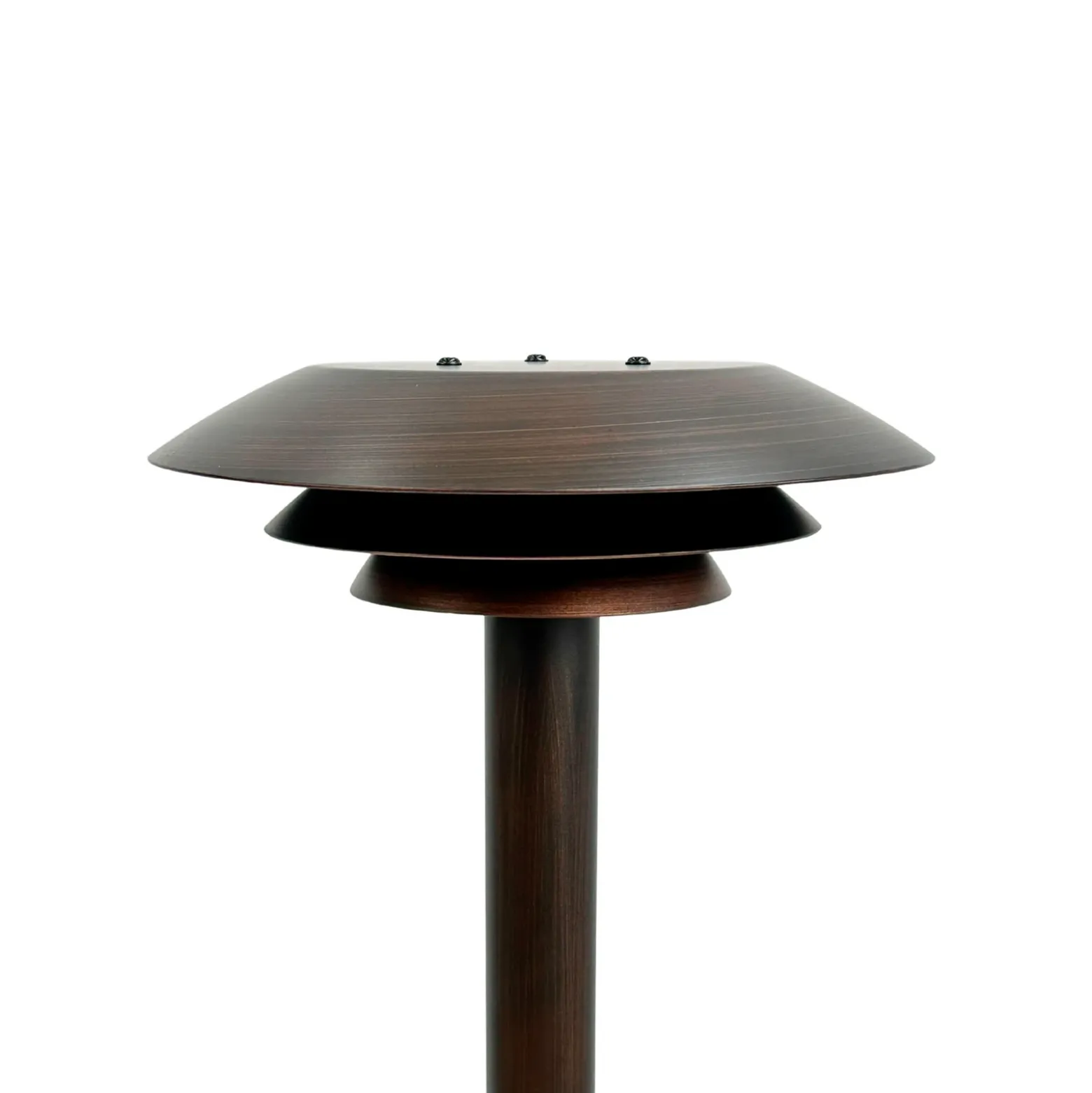 Bolardo luminoso Dyberg Larsen DL25, color cobre, IP44, acero inoxidable