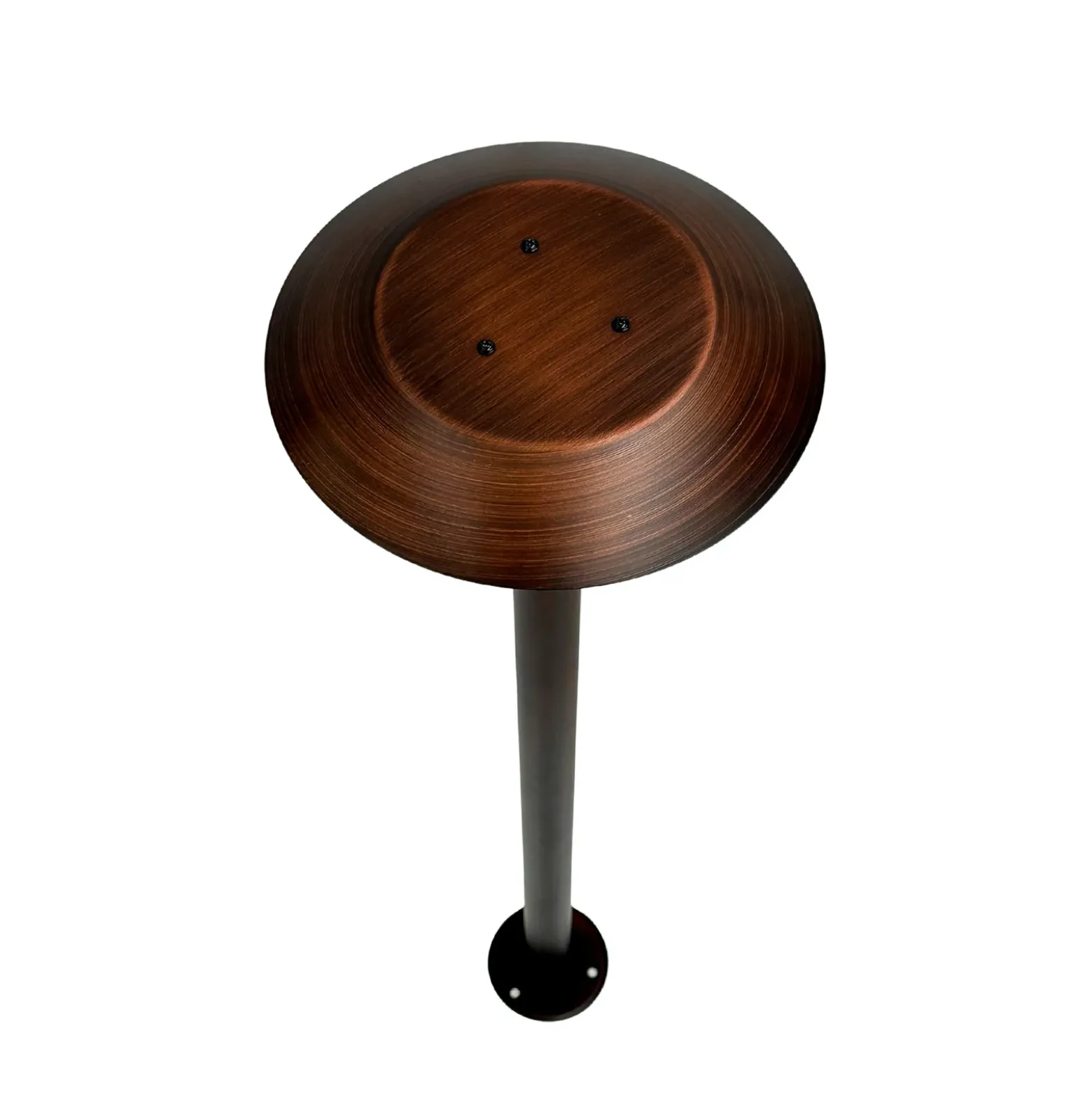 Bolardo luminoso Dyberg Larsen DL25, color cobre, IP44, acero inoxidable
